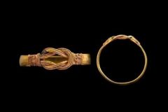 Anello nuziale con nodo di Eracle
