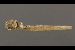 Fibula etrusca, Louvre, Parigi